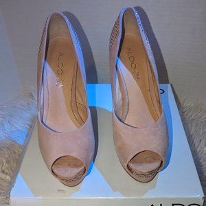 Aldo Peep Toe Stilettos Like New